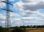 Strommast Blick Richtung Wodarg